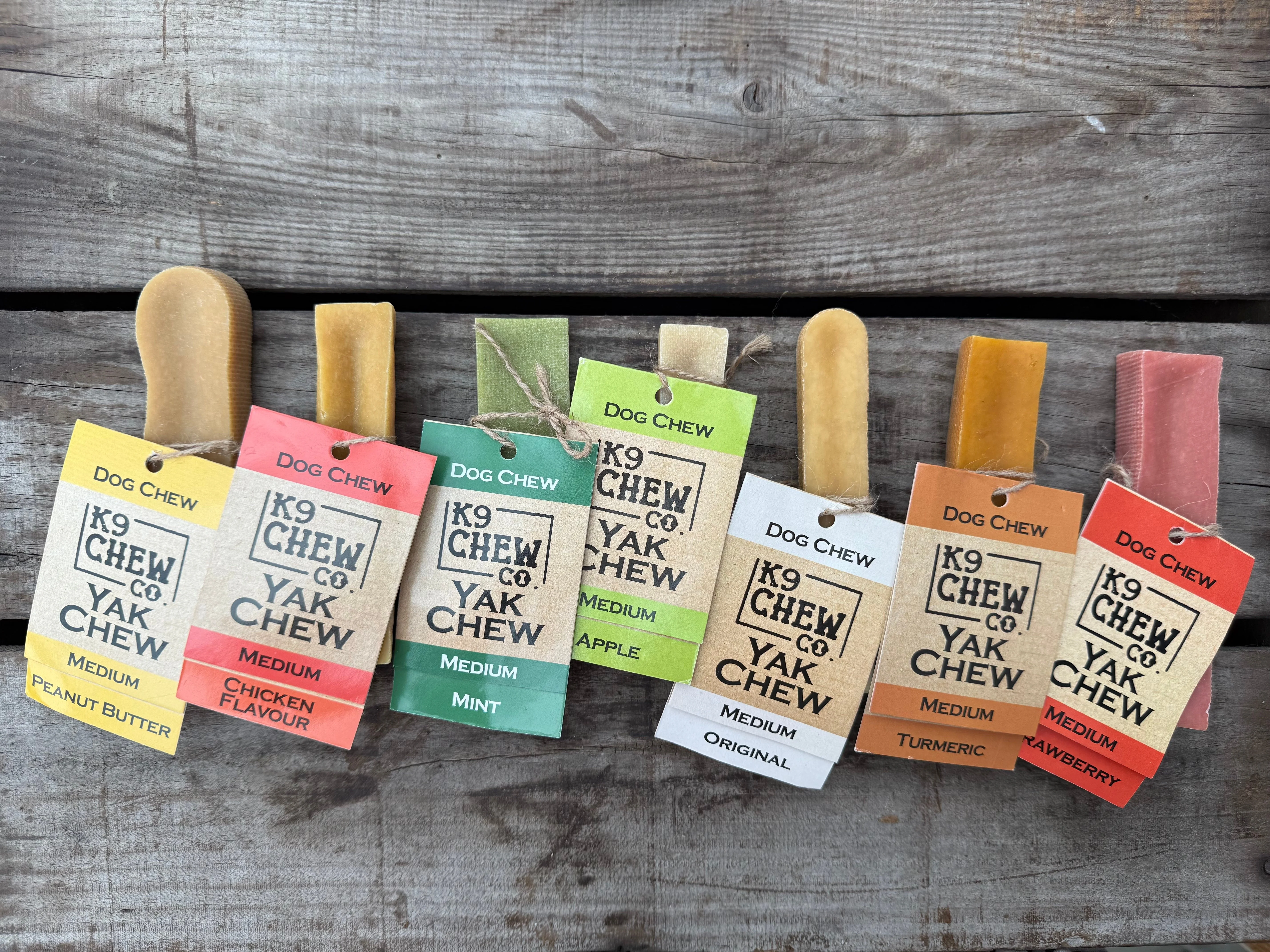 Yak Chews - Medium - Pack of 5pcs